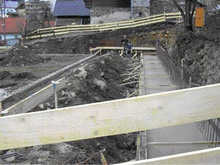 Baustelle im April 08 Baustelle im April 08